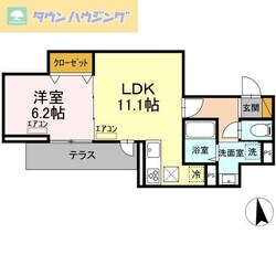 D-room弁天3丁目　A棟の物件間取画像